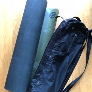 Lululemon yoga mat and carrier